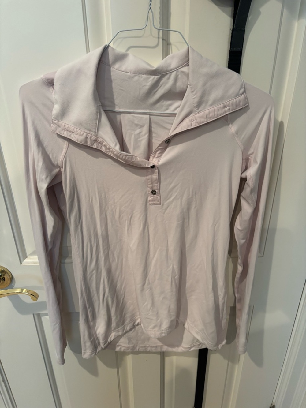 lululemon athletica Light Pink Long Sleeve Pullover